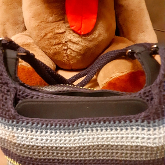 Vintage Handknit purse - Picture 2 of 5